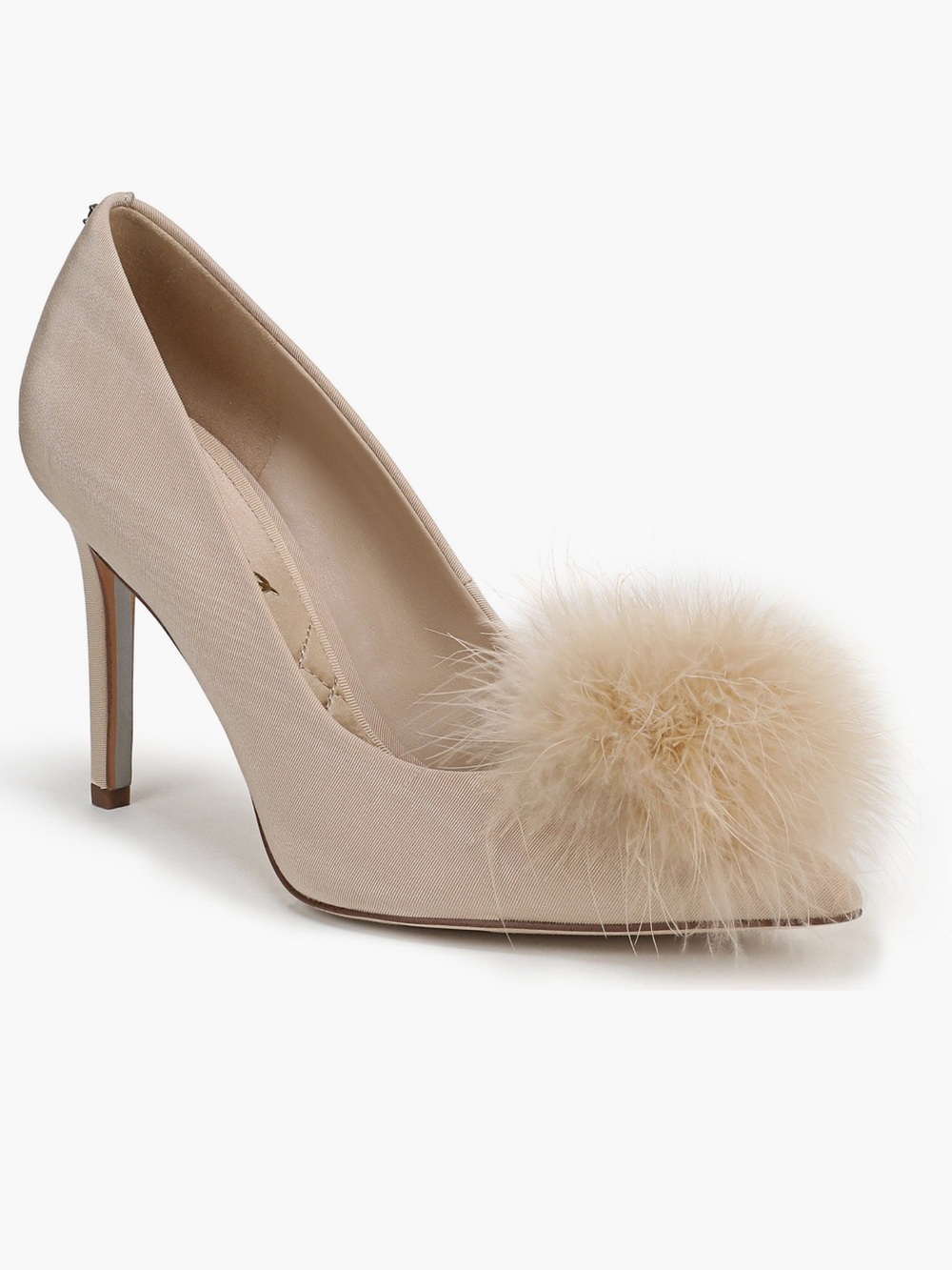 Sam Edelman Hazel Feather Embellished Pump NWT